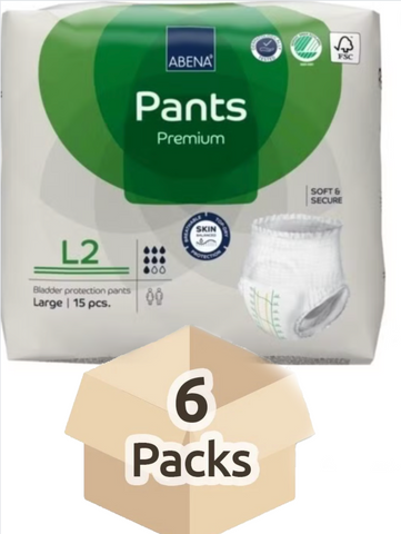 Couche Culotte adulte - Pants Premium - Taille L2 - 90 unités
