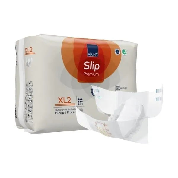 Couche Adulte - Abena Slip XL2 - Carton de 4 paquets (84 unités)
