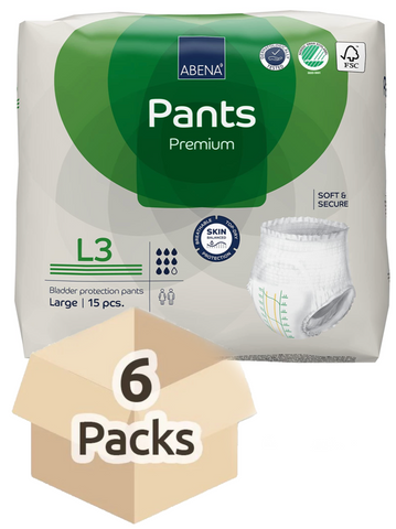 Couche Culotte adulte - Abena Pants - Taille L3 - 90 unités