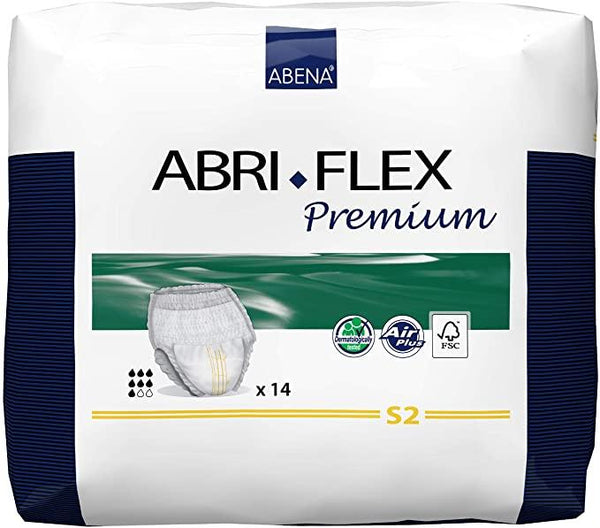 Couche Culotte adulte - Abri Flex Premium - Taille S2 - 84 unités