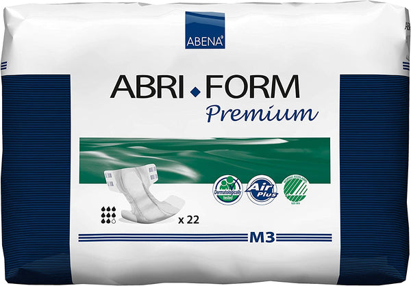 Couche Adulte - Abri Form M3 - Carton de 4 paquets (88 unités)