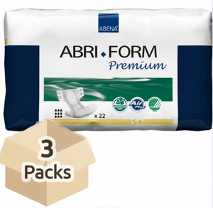 Couche Adulte - Abri form S4 - Carton de 3 paquets (66 unités)