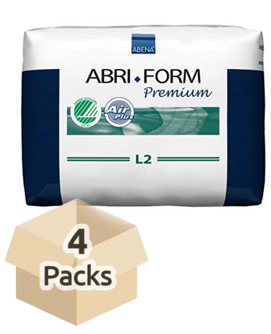 Couche Adulte - Abri Form L2 - Carton de 4 paquets (40 unités)