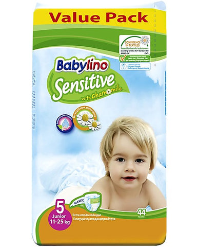 Couche bébé - Babylino - Taille 5 - 44 unités