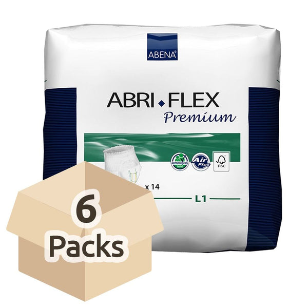 Couche Culotte adulte - Abri Flex Premium - Taille L1 - 84 unités