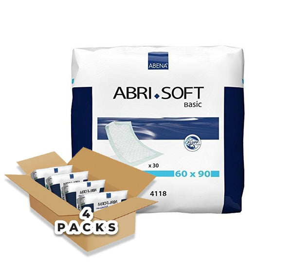 Alèse Abena - Abri Soft Classic 60 x 90 cm -  Carton 4 paquets (120 unités)