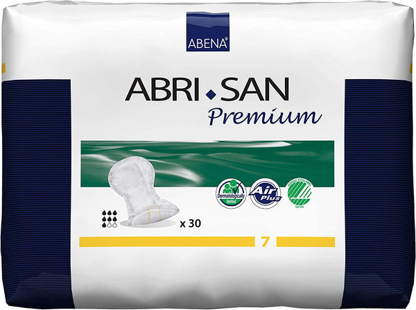 Abri-San 7 - Protections anatomiques -Carton de 4 paquets (120 unités)